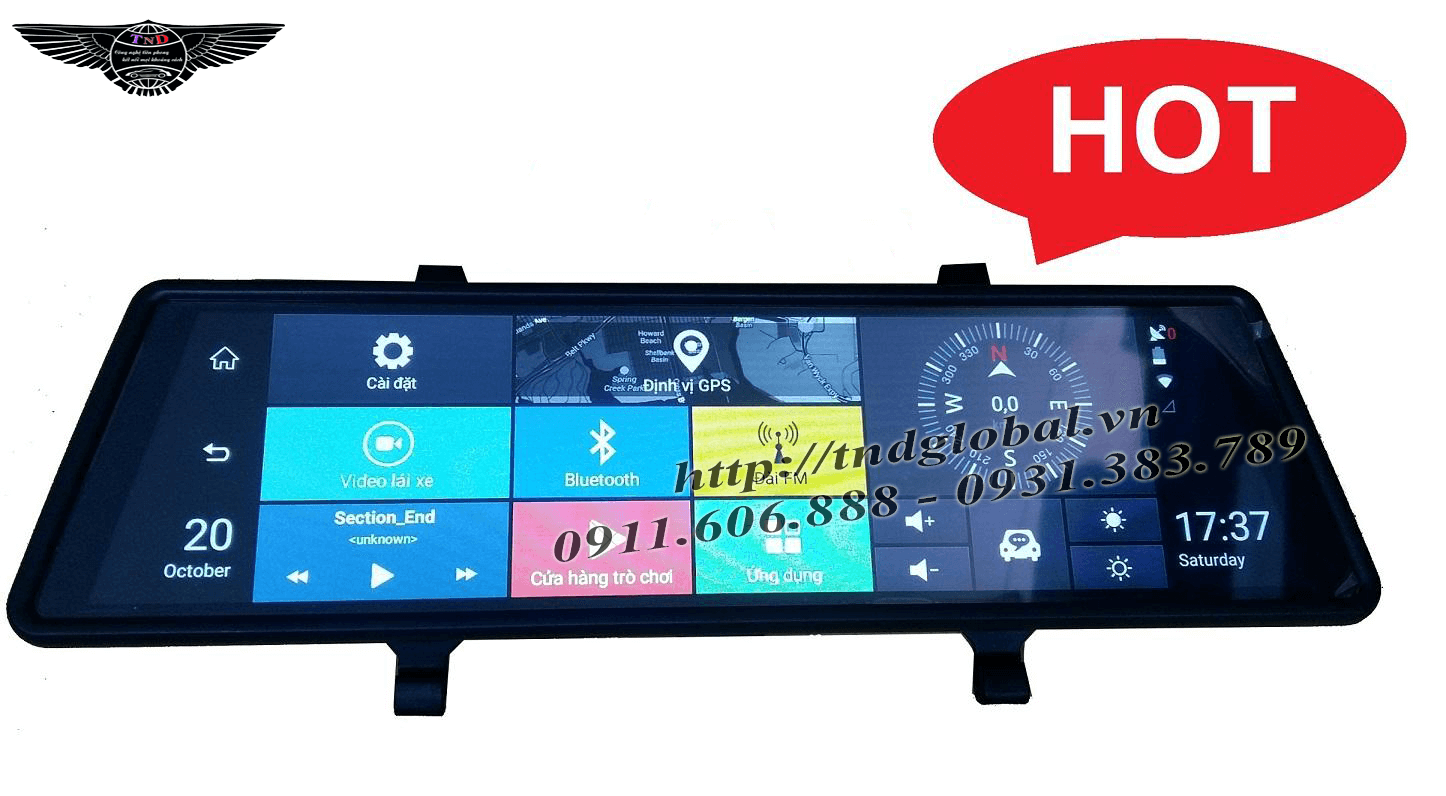 4 loại camera hành trình gương được ưa chuộng nhất hiện nay 4 Camera hành trình V10